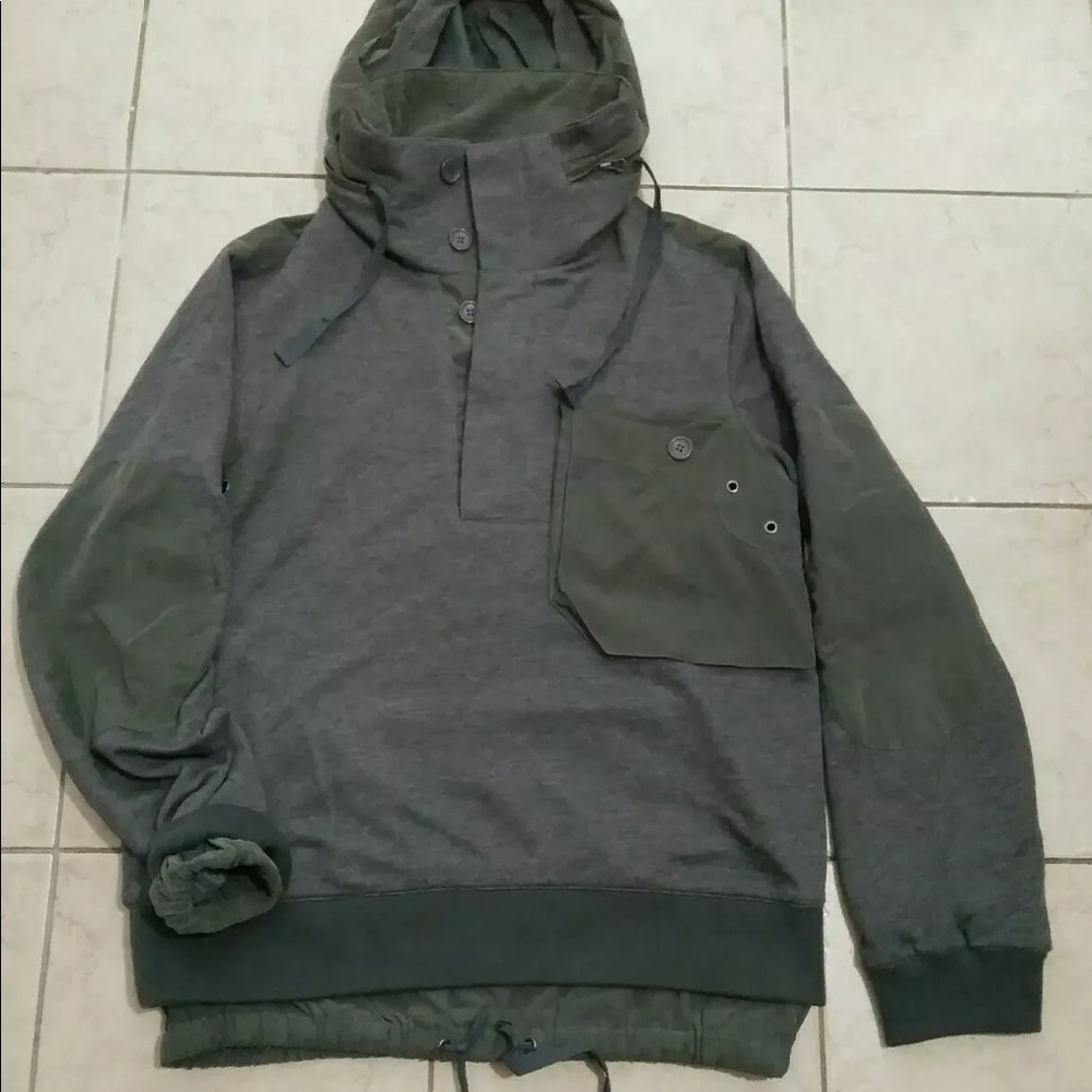 Nicholas K pullover bomber jacket size large